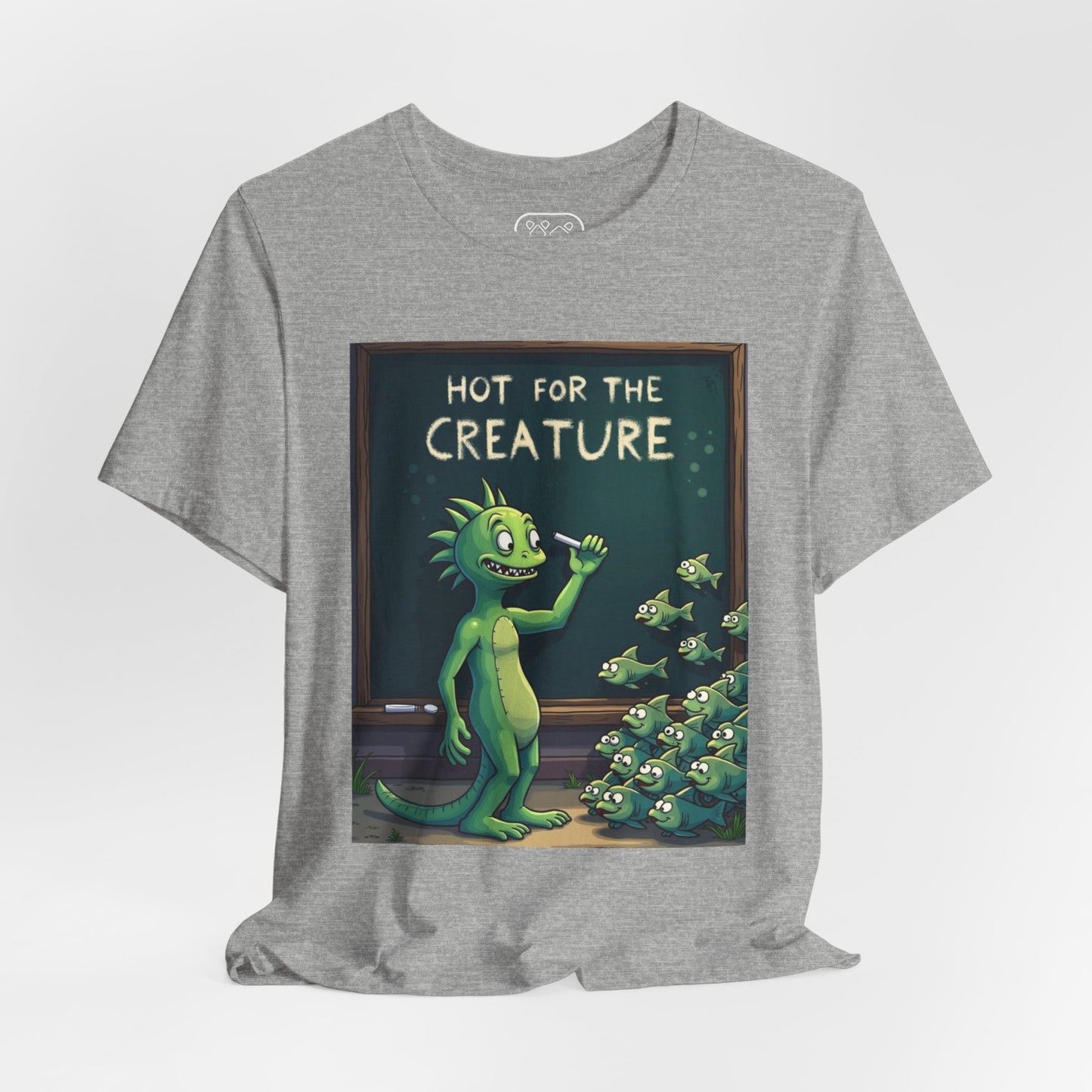 Creature Classroom T‑Shirt — "Hot for the Creature" Funny Monster Tee