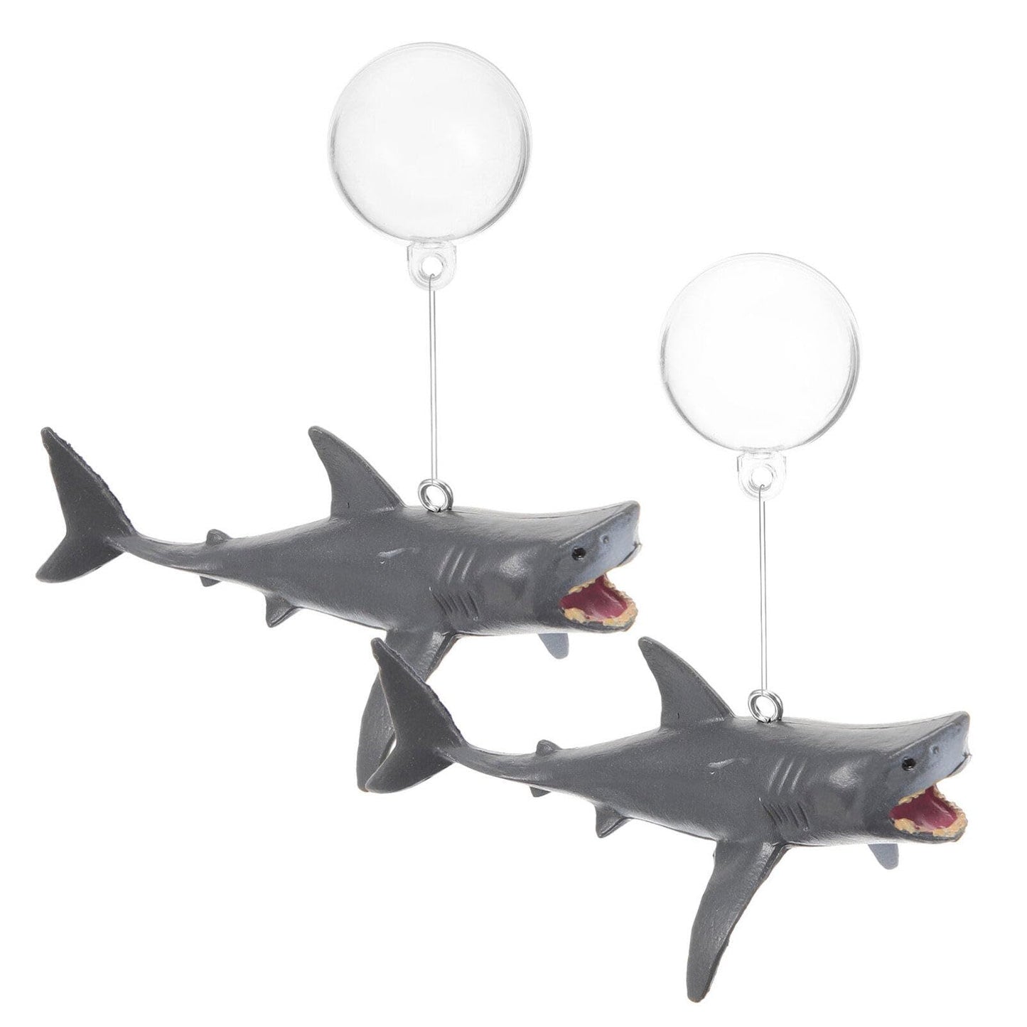 Beaupretty 2 Sets Fish Decoration Fish Tank Floating Decorations Fish Tank Accessories Sharks Fish Tank Aquarium Layout Prop