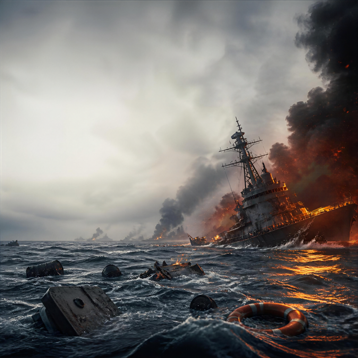 The Cost of War to Our Marine Life