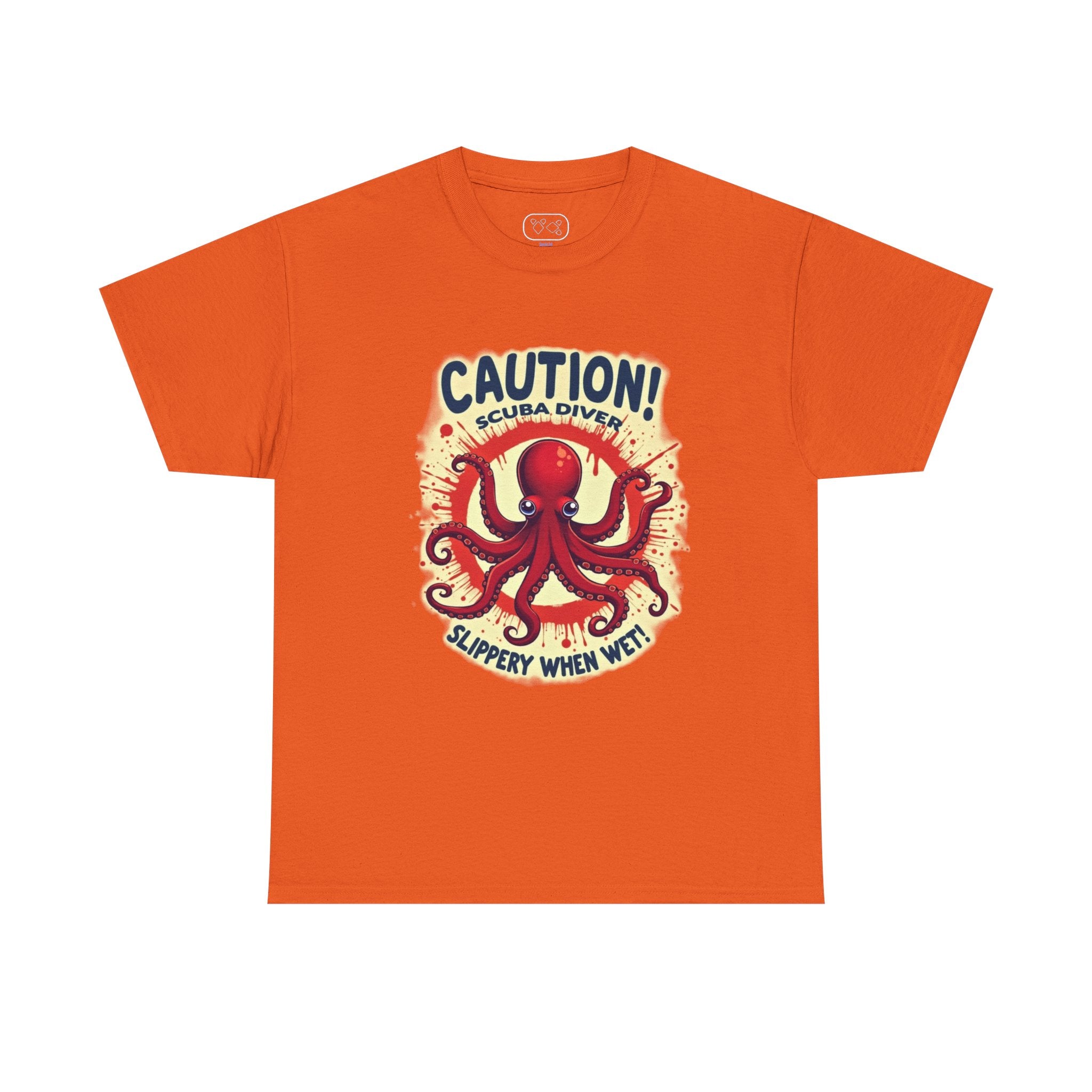 Scuba Diver Tee — "Often Wet & Covered in Sea Slime" Graphic Shirt