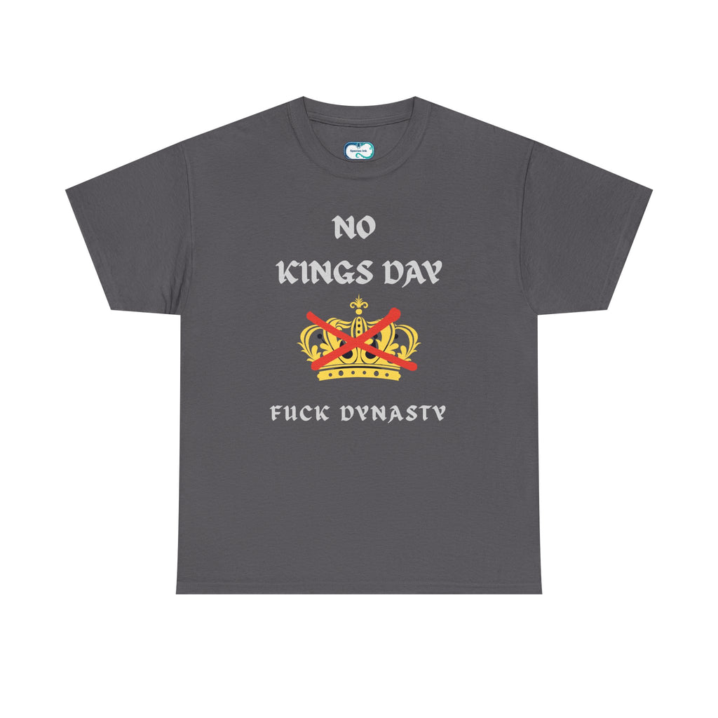 No Kings Day Tee — Anti-Monarchy Graphic T-Shirt ("No Kings Day")