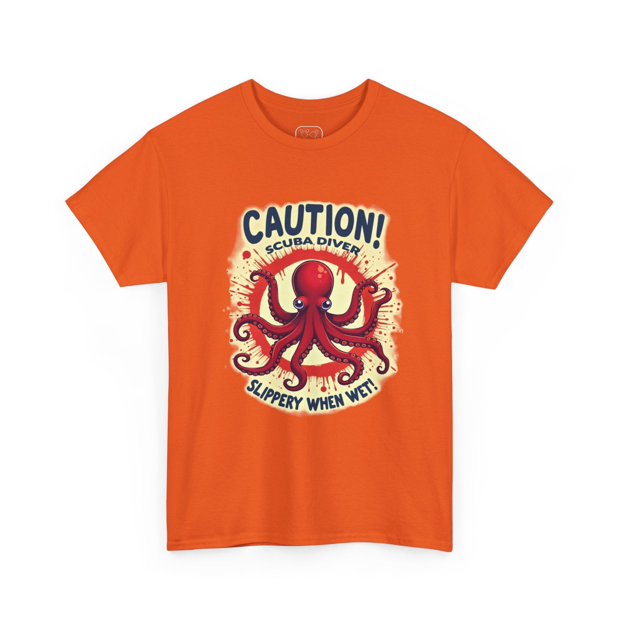Scuba Diver Tee — "Often Wet & Covered in Sea Slime" Graphic Shirt