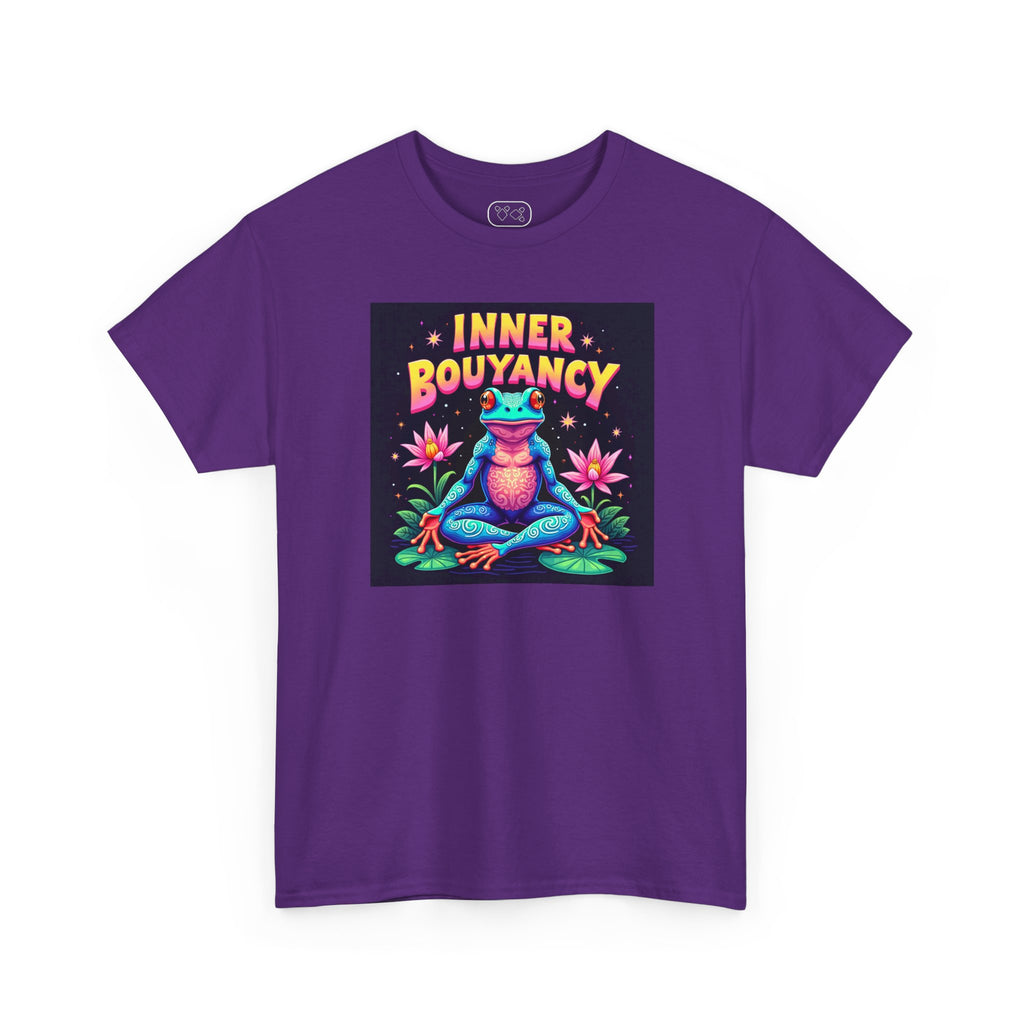 Meditating Frog T-Shirt — 'Good Buoyancy' Zen Frog Tee