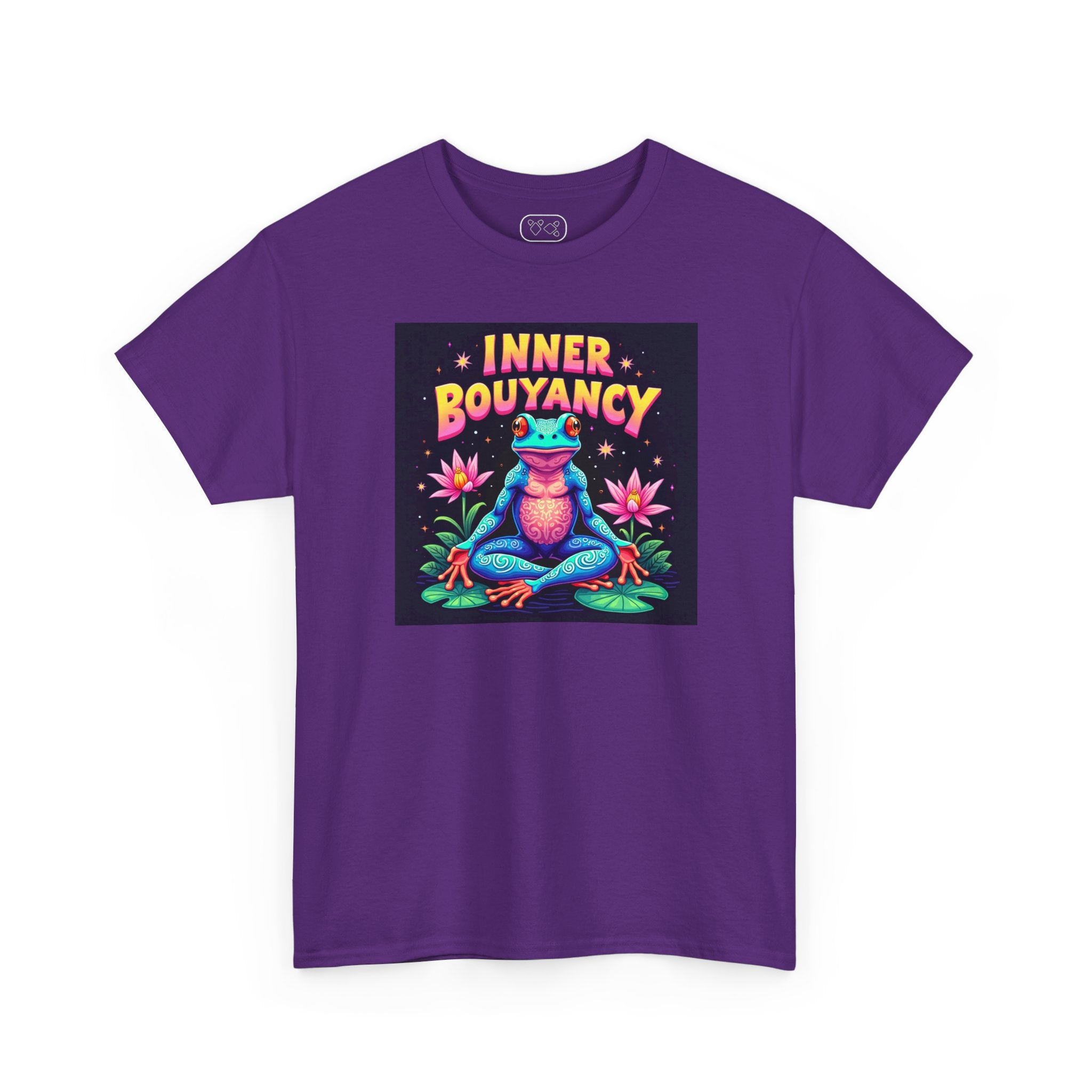 Meditating Frog T-Shirt — 'Good Buoyancy' Zen Frog Tee