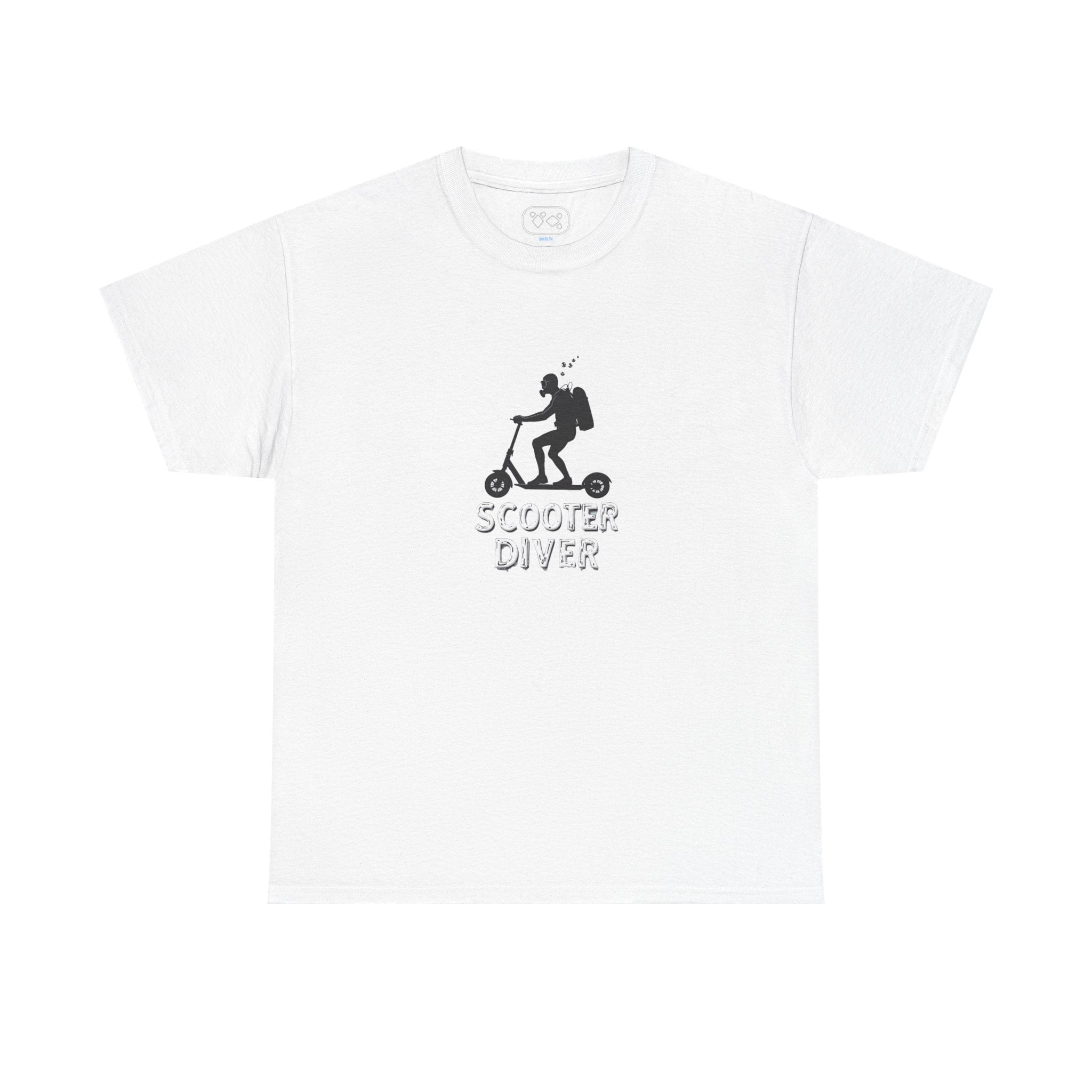 Scooter Diver T‑Shirt — Novelty Scooter Rider Tee