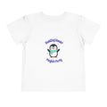 Toddler Tee – "Waddling Wonder" Penguin Party Cute Kids Short Sleeve Shirt