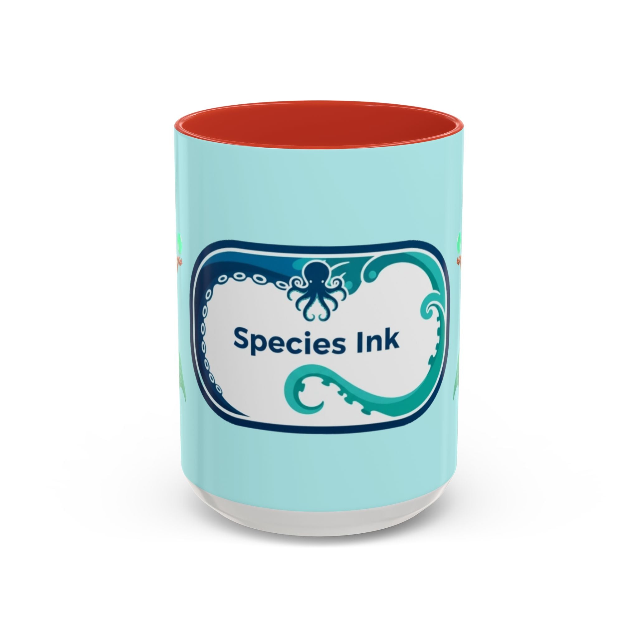 Ocean Logo Coffee Mug — "Species Ink" Accent Ceramic Mug