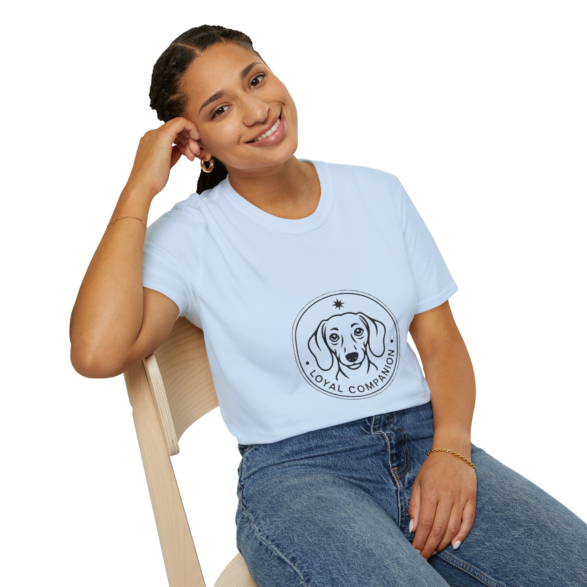 Dachshund Loyalty Tee — "Loyal Companion" Dog Lover T-Shirt