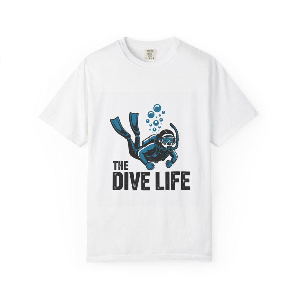 Dive Life Scuba Diver T-Shirt — Men’s/Women’s Scuba Diving Tee