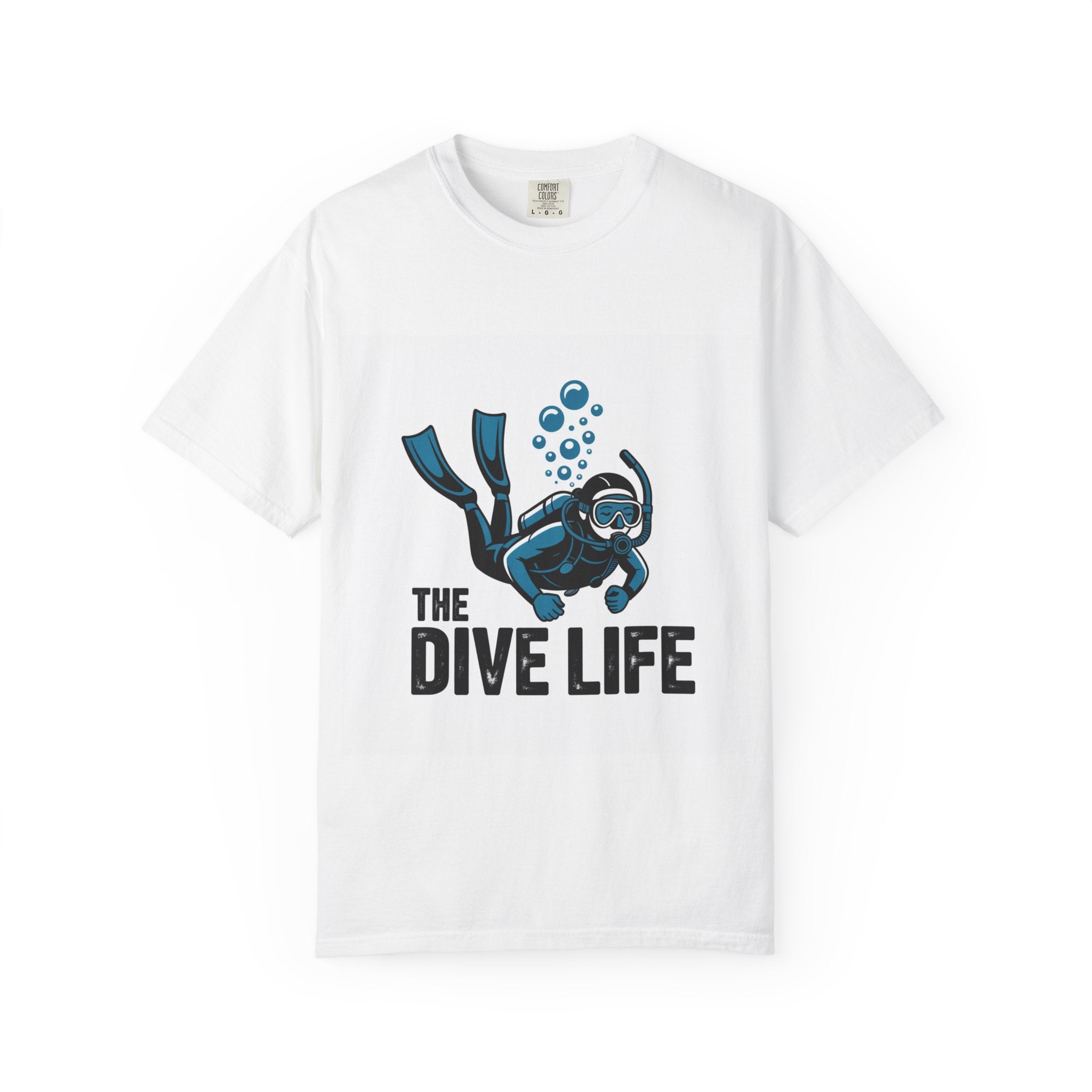 Dive Life Scuba Diver T-Shirt — Men’s/Women’s Scuba Diving Tee