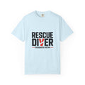 Rescue Diver T‑Shirt — 'Designated Victim' Bold Dive Shirt