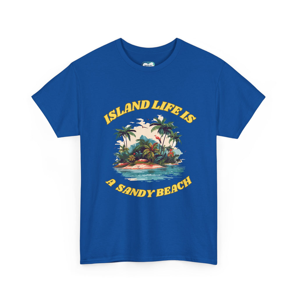 Island Life Beach Tee – Tropical Coastal Graphic Shirt | Species Ink