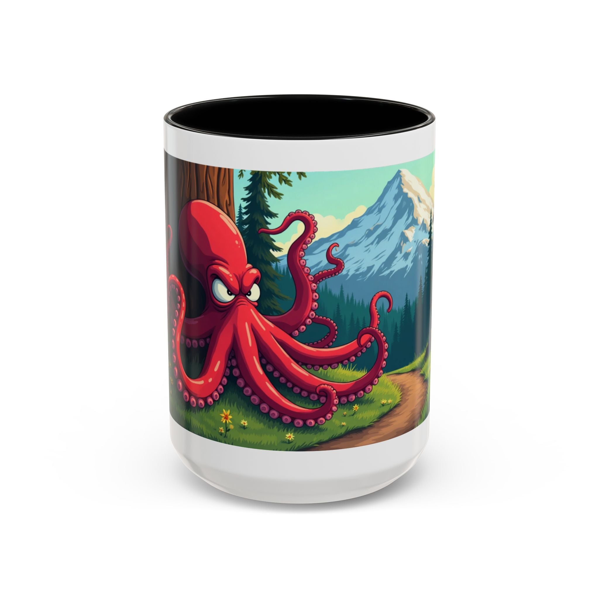Coffee Mug — Seattle Octopus Scenic Accent Mug (11/15oz)