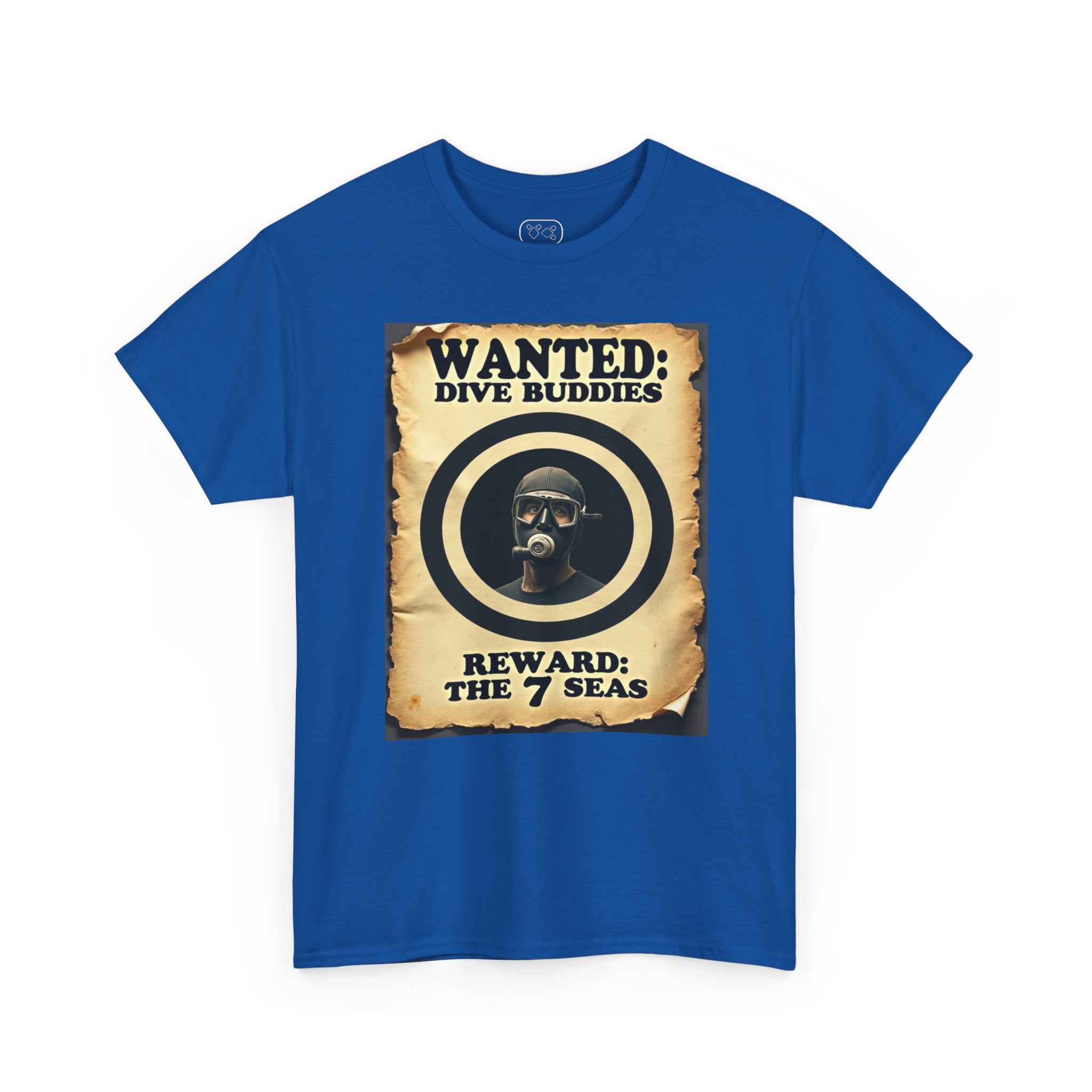 Wanted: Dive Buddies T-Shirt — Vintage Scuba Poster Tee