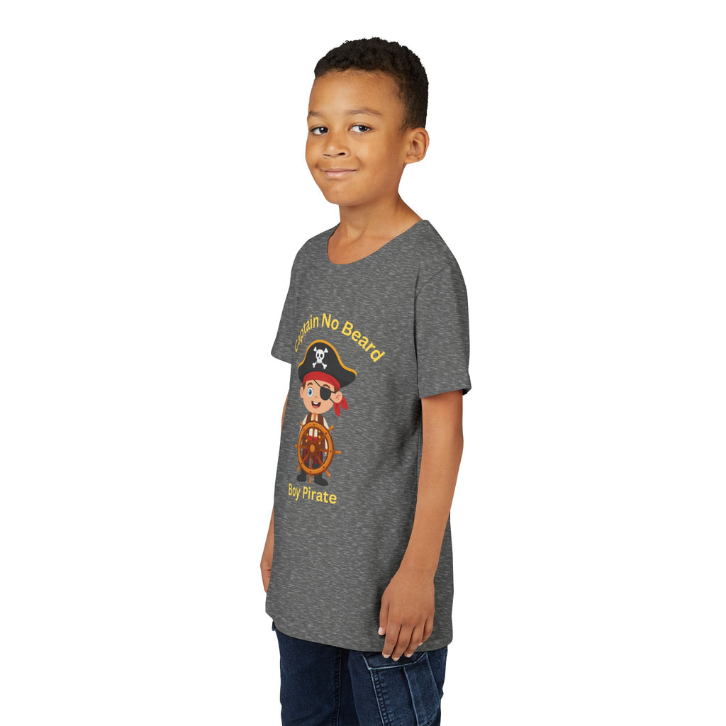 Captain No Beard- Youth Short Sleeve Tee