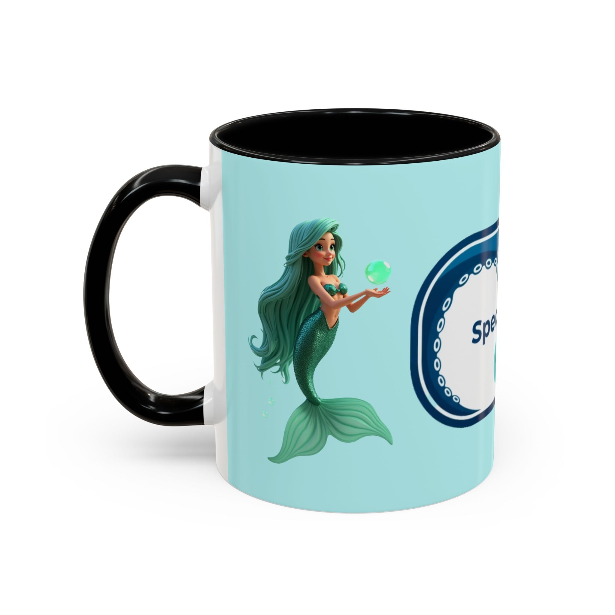 Ocean Logo Coffee Mug — "Species Ink" Accent Ceramic Mug