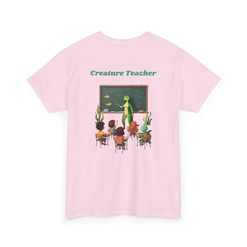 Creature Teacher T-Shirt — Cute Teacher Novelty Tee for Educators & Animal Lovers