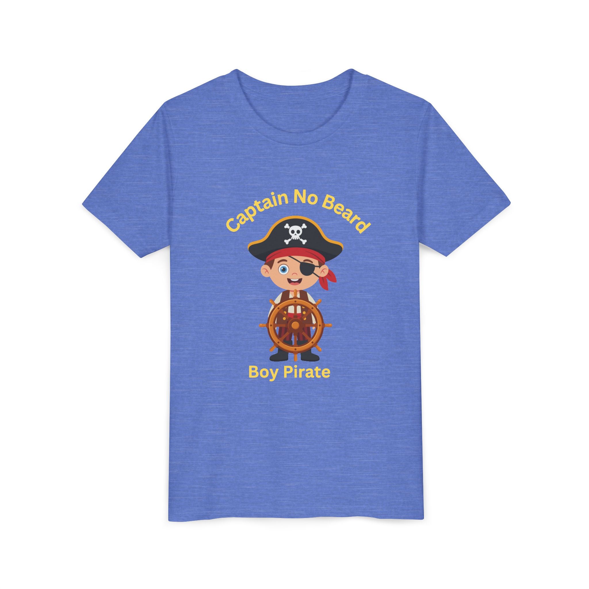 Captain No Beard- Youth Short Sleeve Tee
