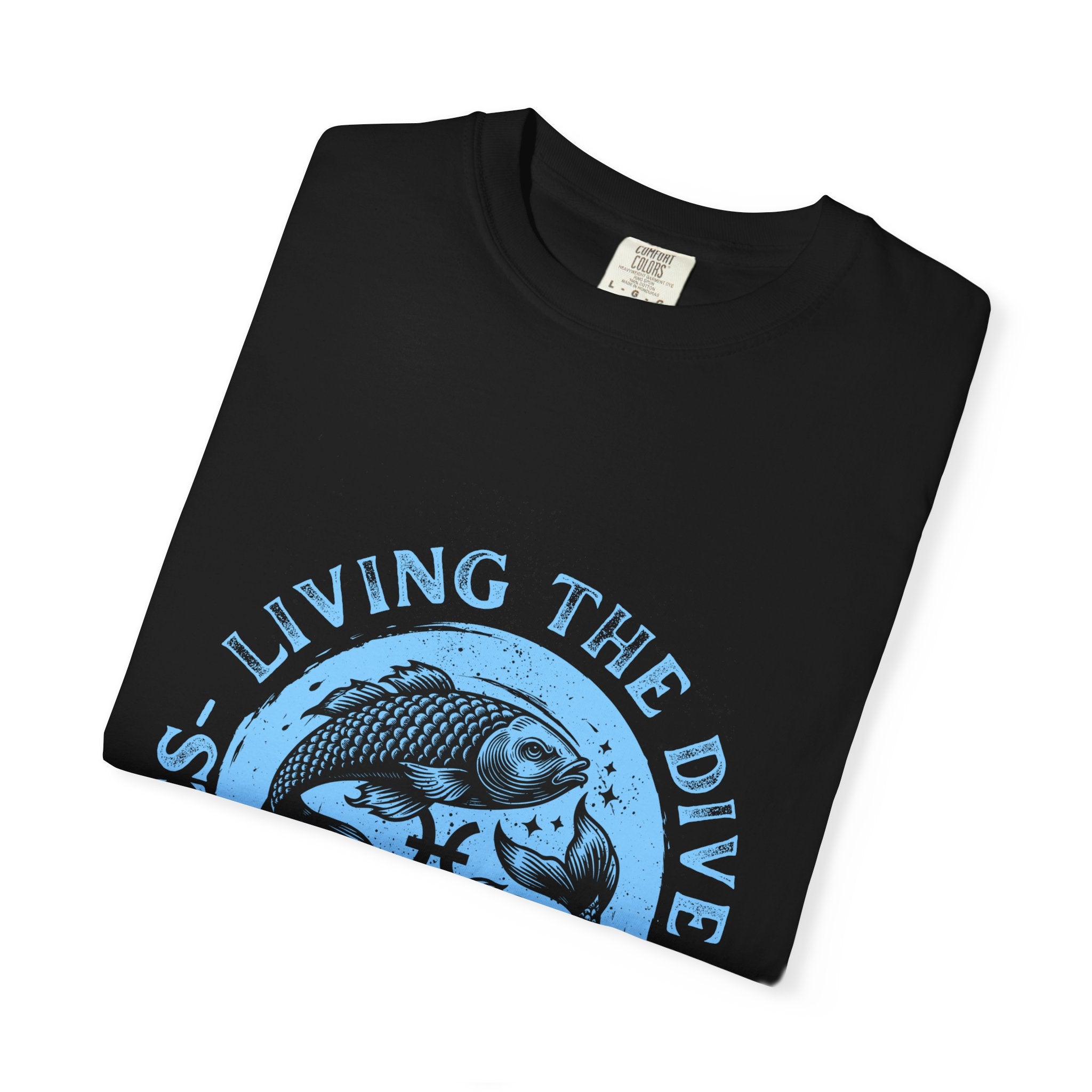Living the Dive Life T-Shirt — Scuba Diver Ocean Tee
