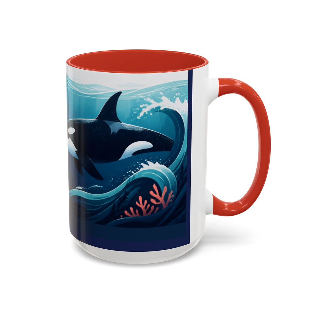 Orca Accent Coffee Mug (11, 15oz)