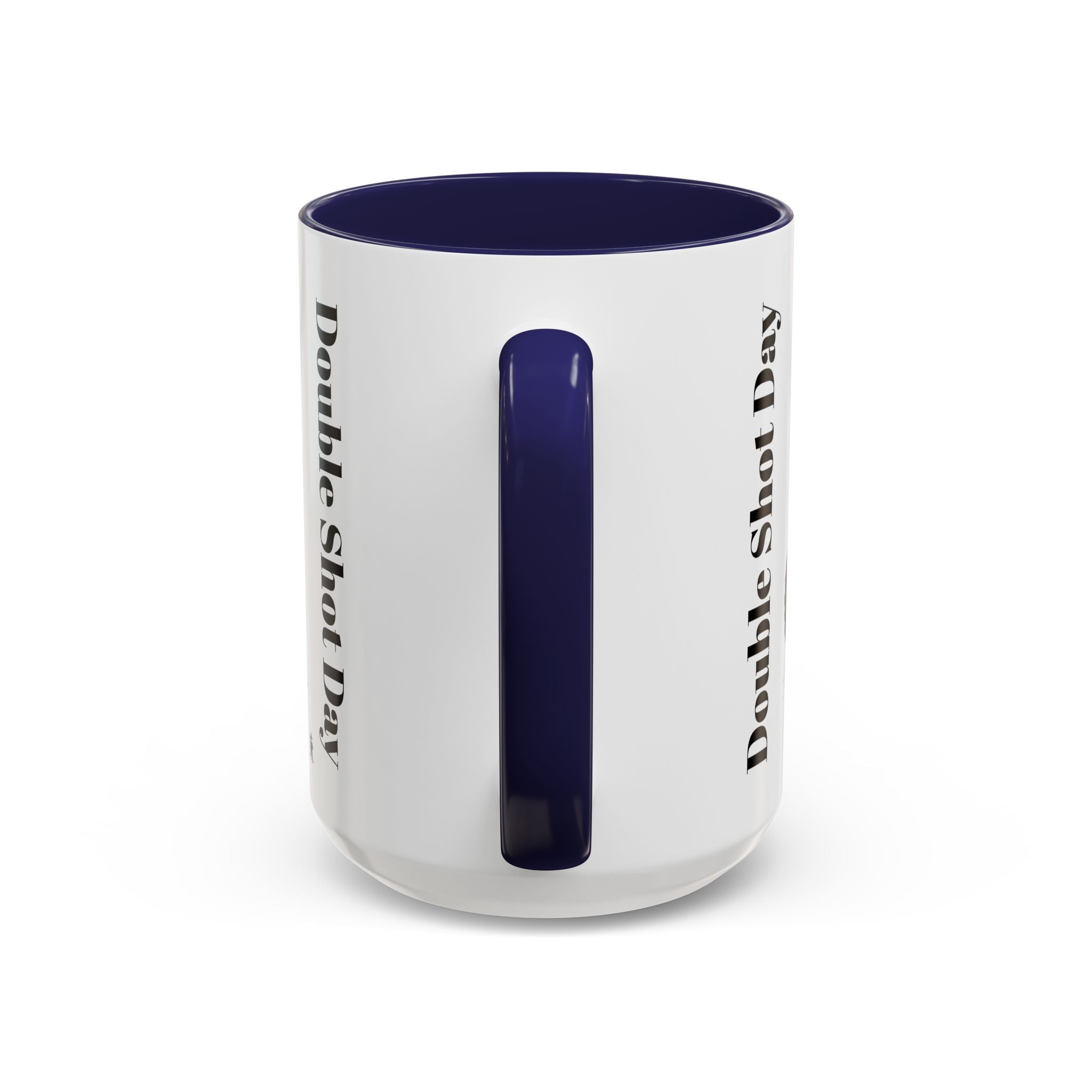 Octopus Coffee Mug — "Double Shot Day" Accent Ceramic Mug (11/15oz)