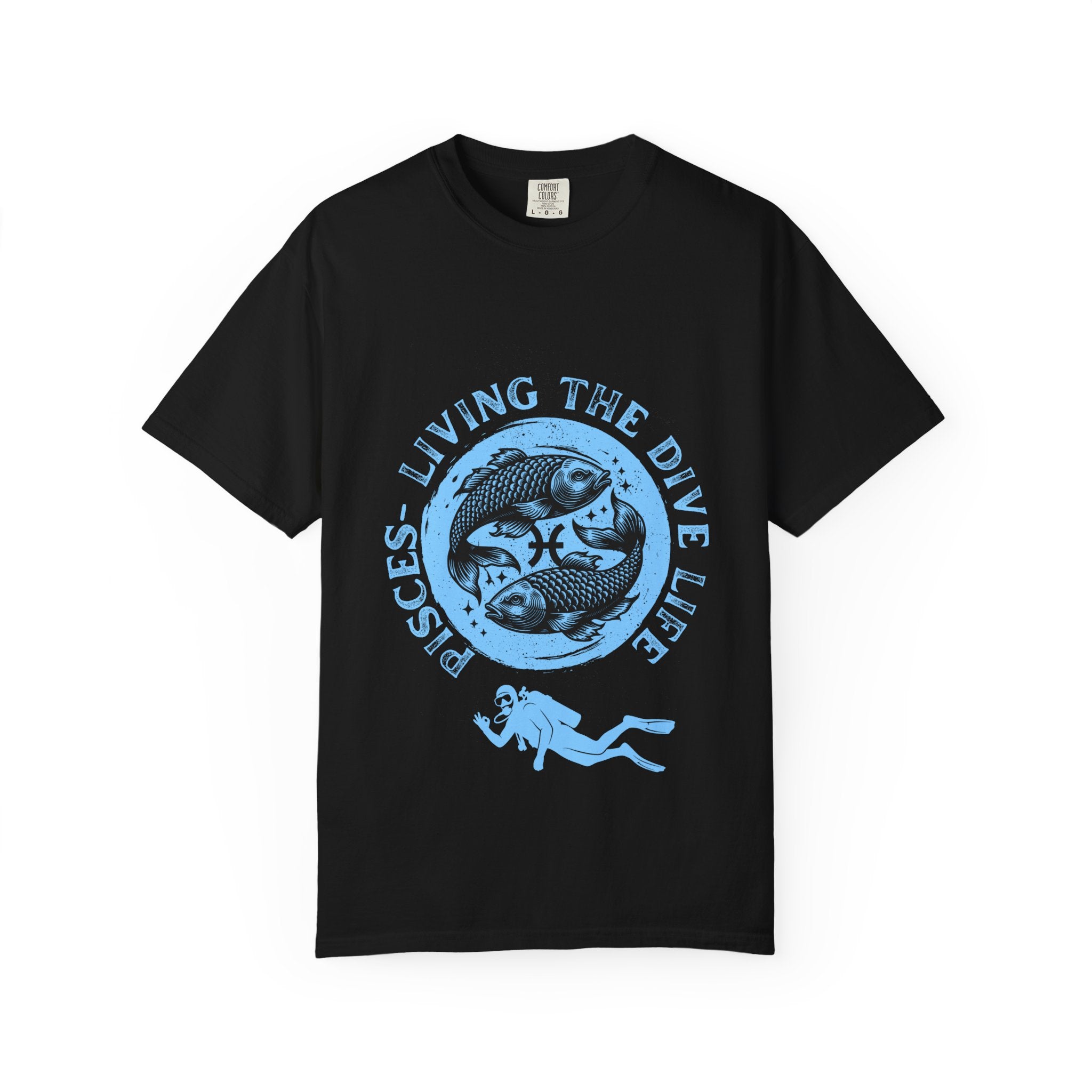 Living the Dive Life T-Shirt — Scuba Diver Ocean Tee