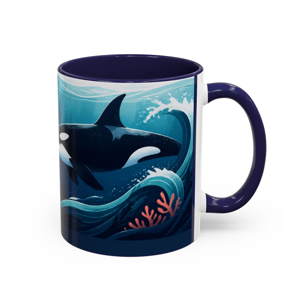 Orca Accent Coffee Mug (11, 15oz)