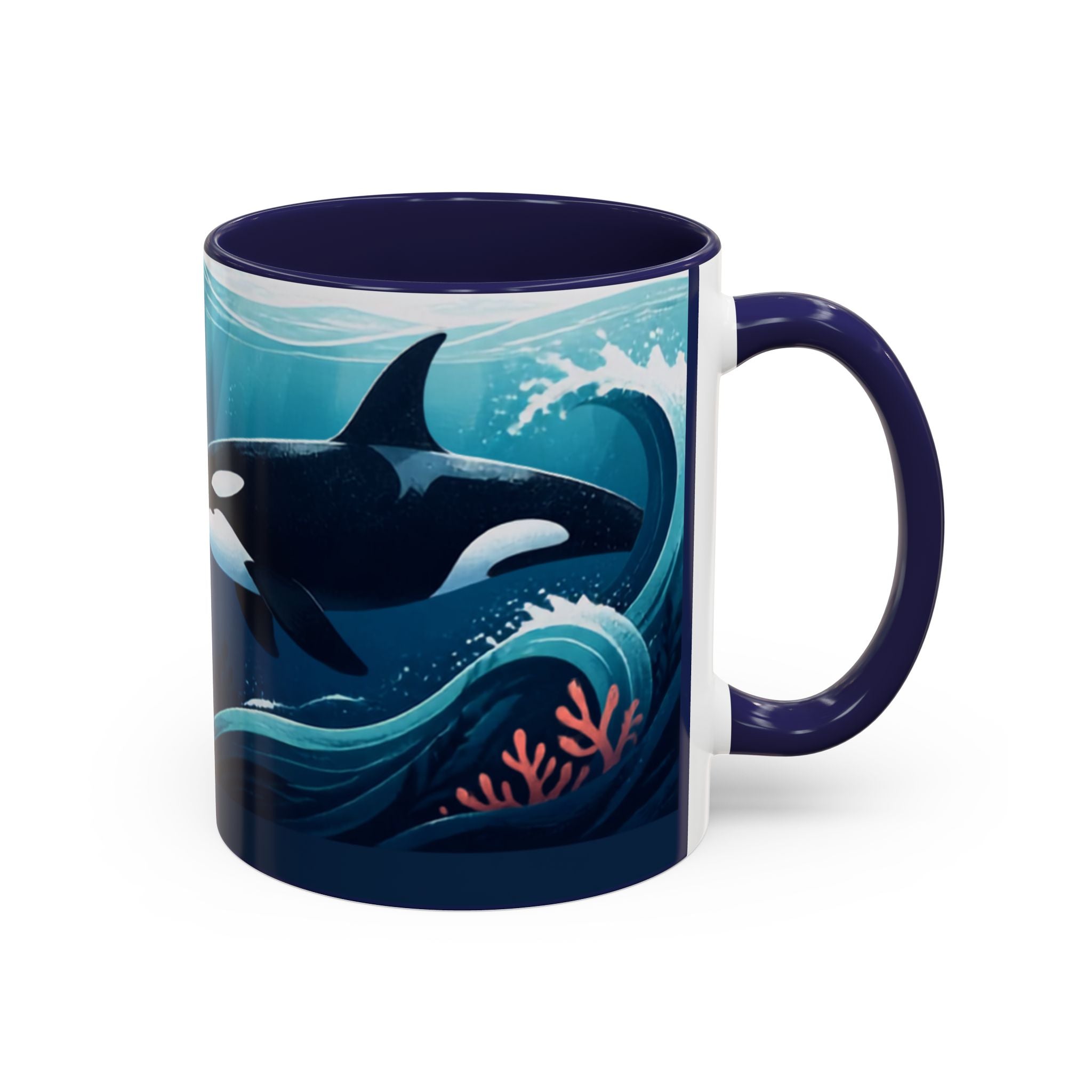 Orca Accent Coffee Mug (11, 15oz)
