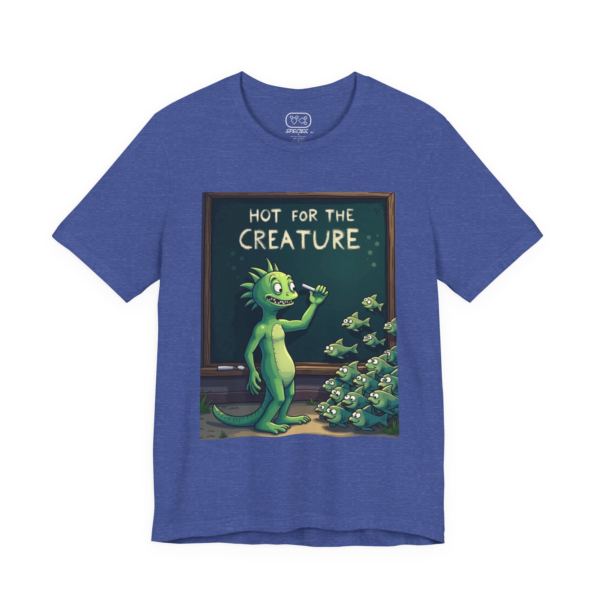 Creature Classroom T‑Shirt — "Hot for the Creature" Funny Monster Tee