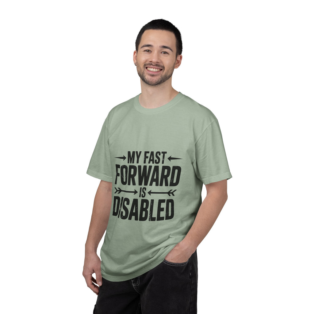 Fast Forward Tee — Funny  Graphic T-Shirt