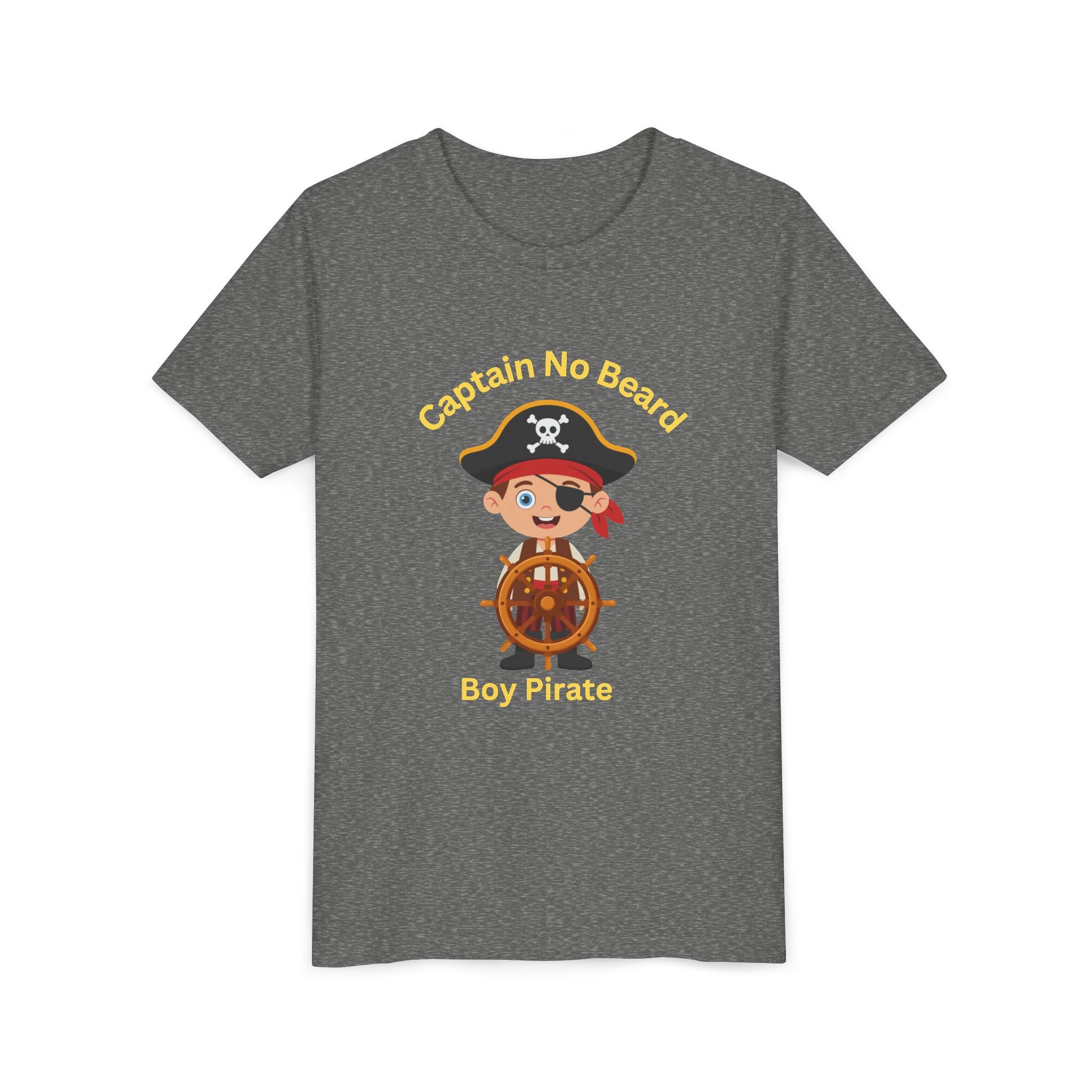 Captain No Beard- Youth Short Sleeve Tee