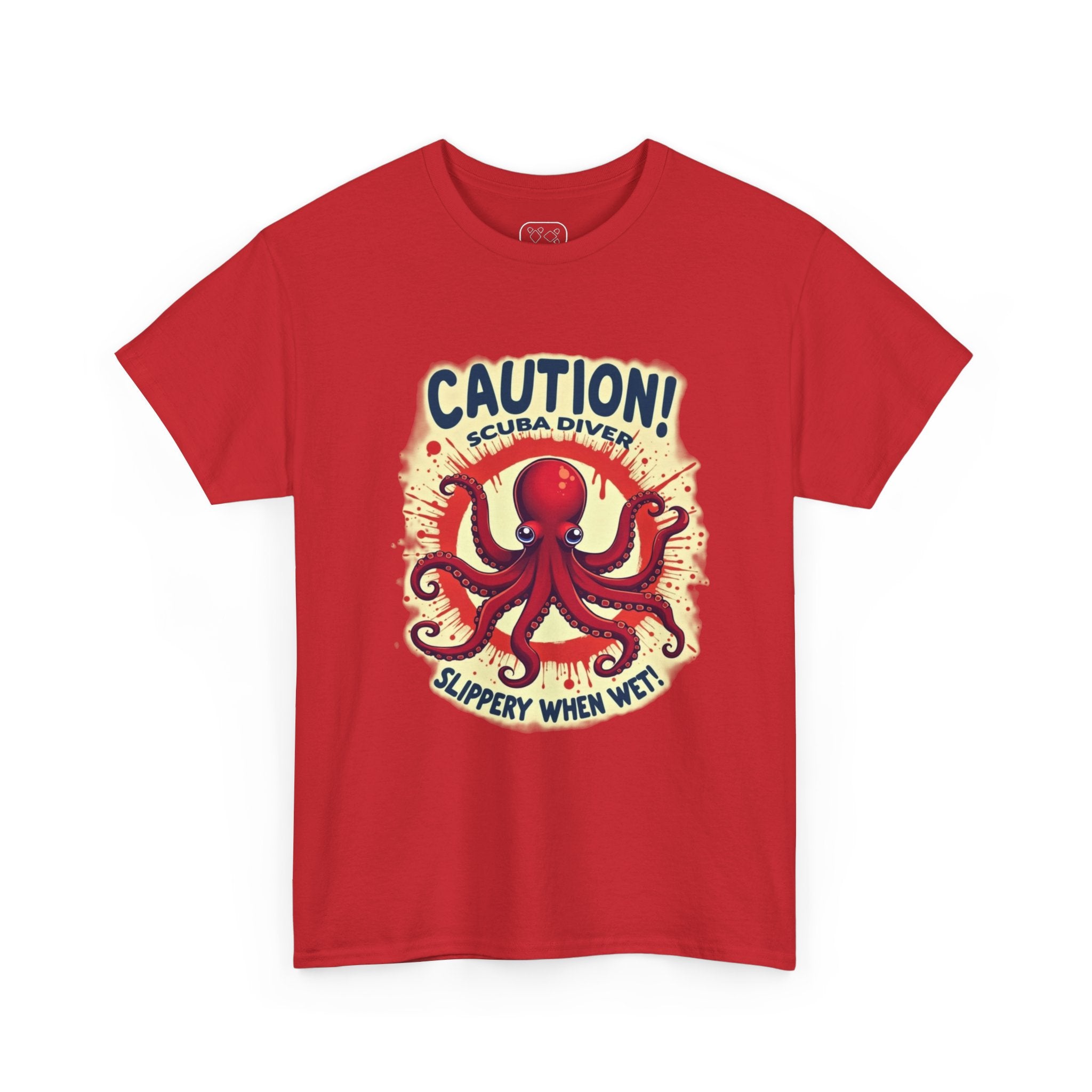 Scuba Diver Tee — "Often Wet & Covered in Sea Slime" Graphic Shirt