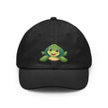 Cute Turtle Dad Hat — Embroidered Smiling Sea Turtle Cap for Kids & Adults