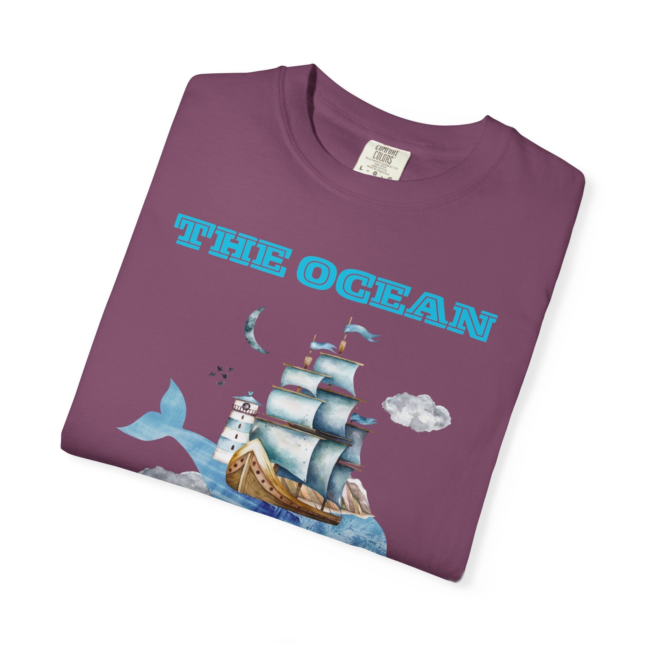The Ocean Tee — 'Where Wet Dreams Happen' Nautical Graphic T‑Shirt