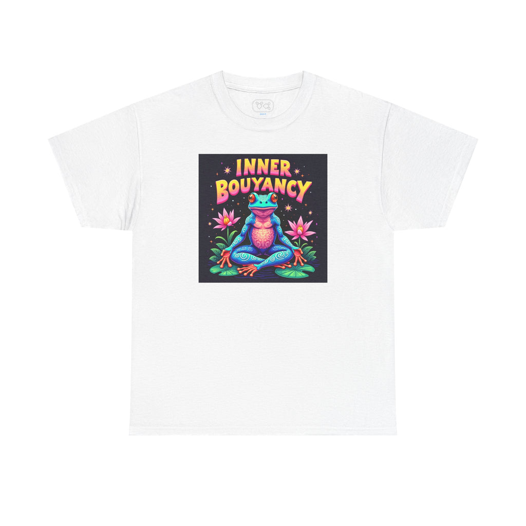 Meditating Frog T-Shirt — 'Good Buoyancy' Zen Frog Tee