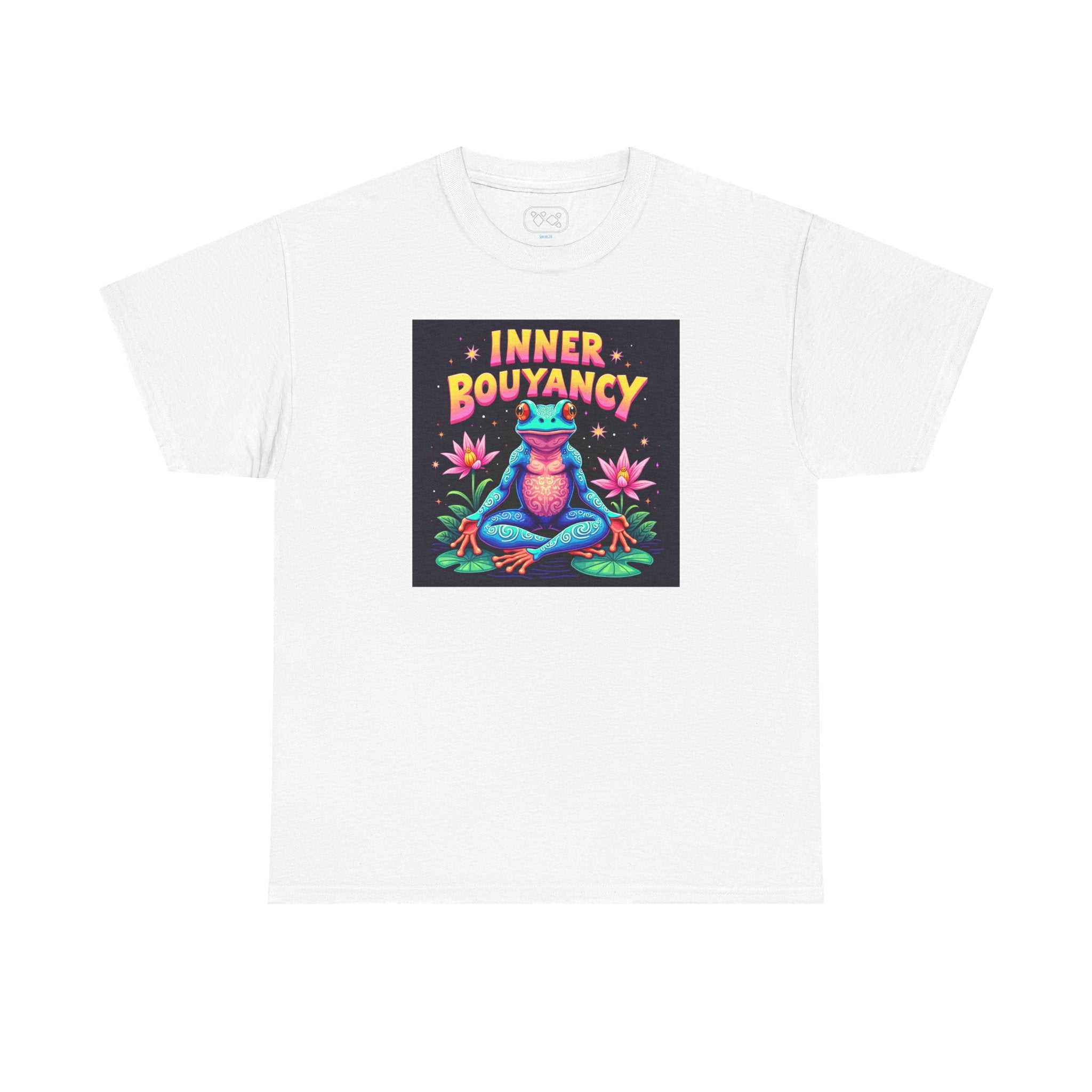 Meditating Frog T-Shirt — 'Good Buoyancy' Zen Frog Tee