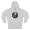 Viking Warrior Shield Hoodie — Muscular Norse Mythology Graphic Hoodie