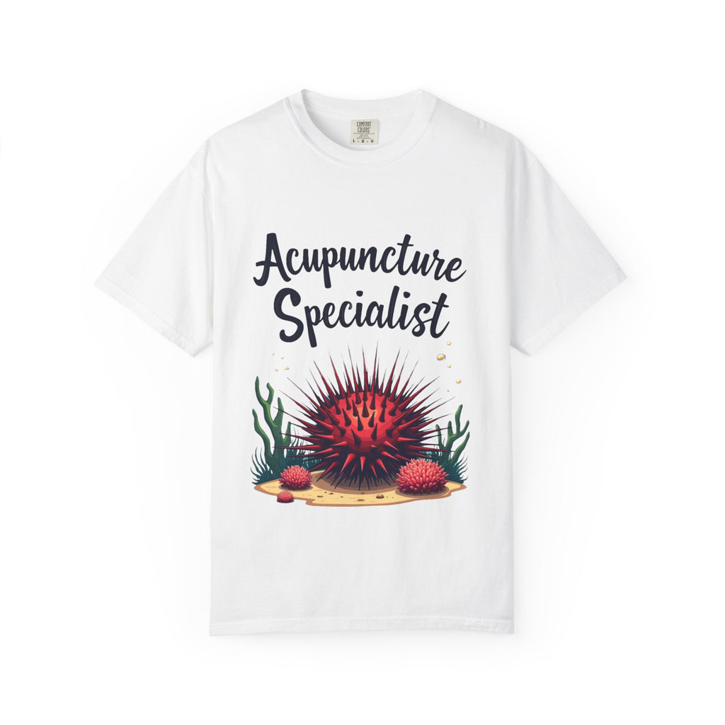 Acupuncture Specialist T-Shirt – Funny Sea Urchin Design for Acupuncturists & Clinic Staff
