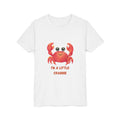 Kids Crab Tee — Cute Red Crab "I'm a Little Crabbie" Youth Shirt