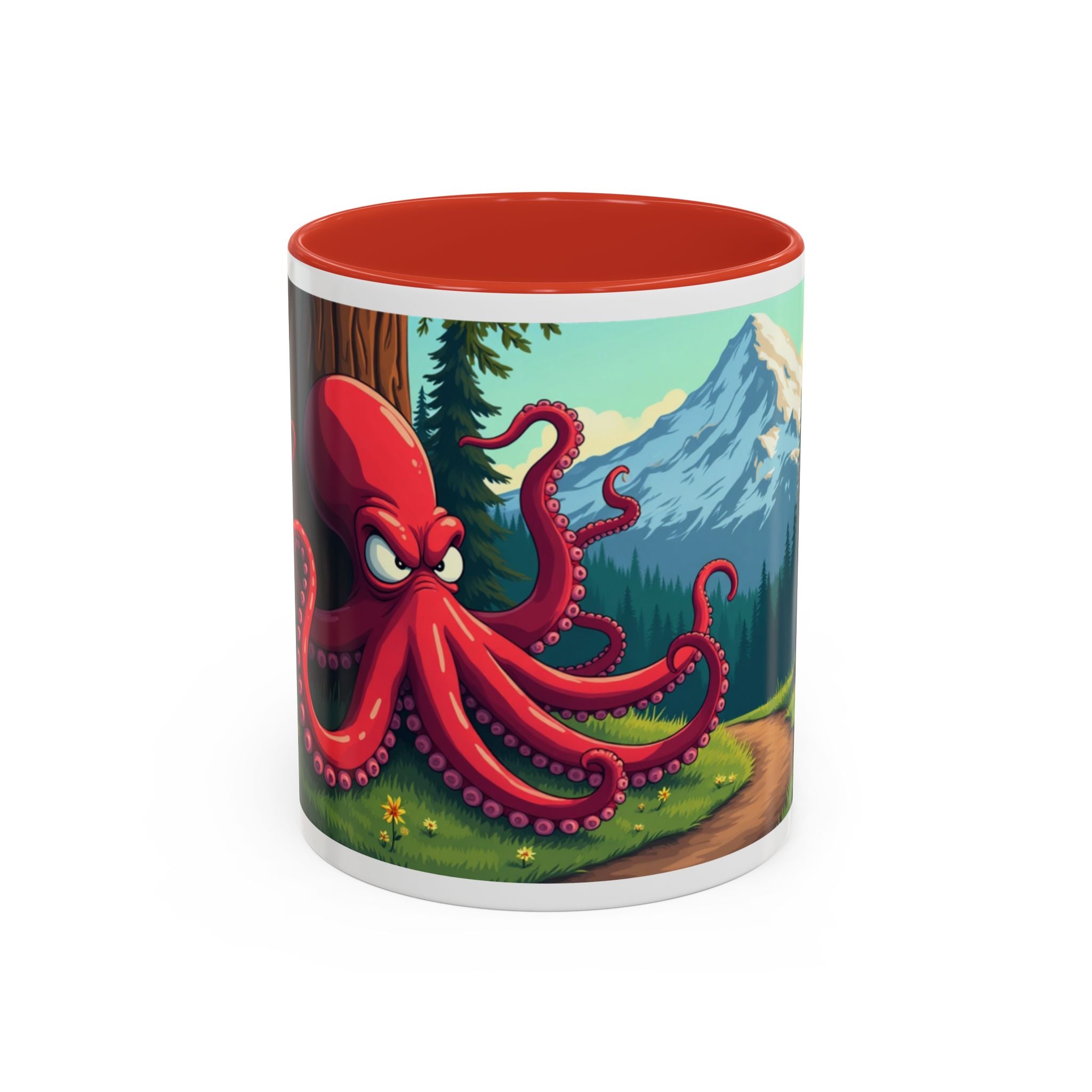 Coffee Mug — Seattle Octopus Scenic Accent Mug (11/15oz)
