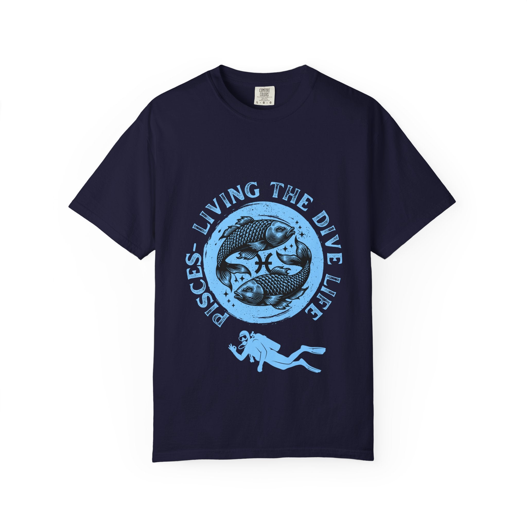 Living the Dive Life T-Shirt — Scuba Diver Ocean Tee