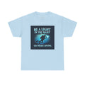 Night Diving T-Shirt — “Be a Light in the Night” Scuba Diver Tee