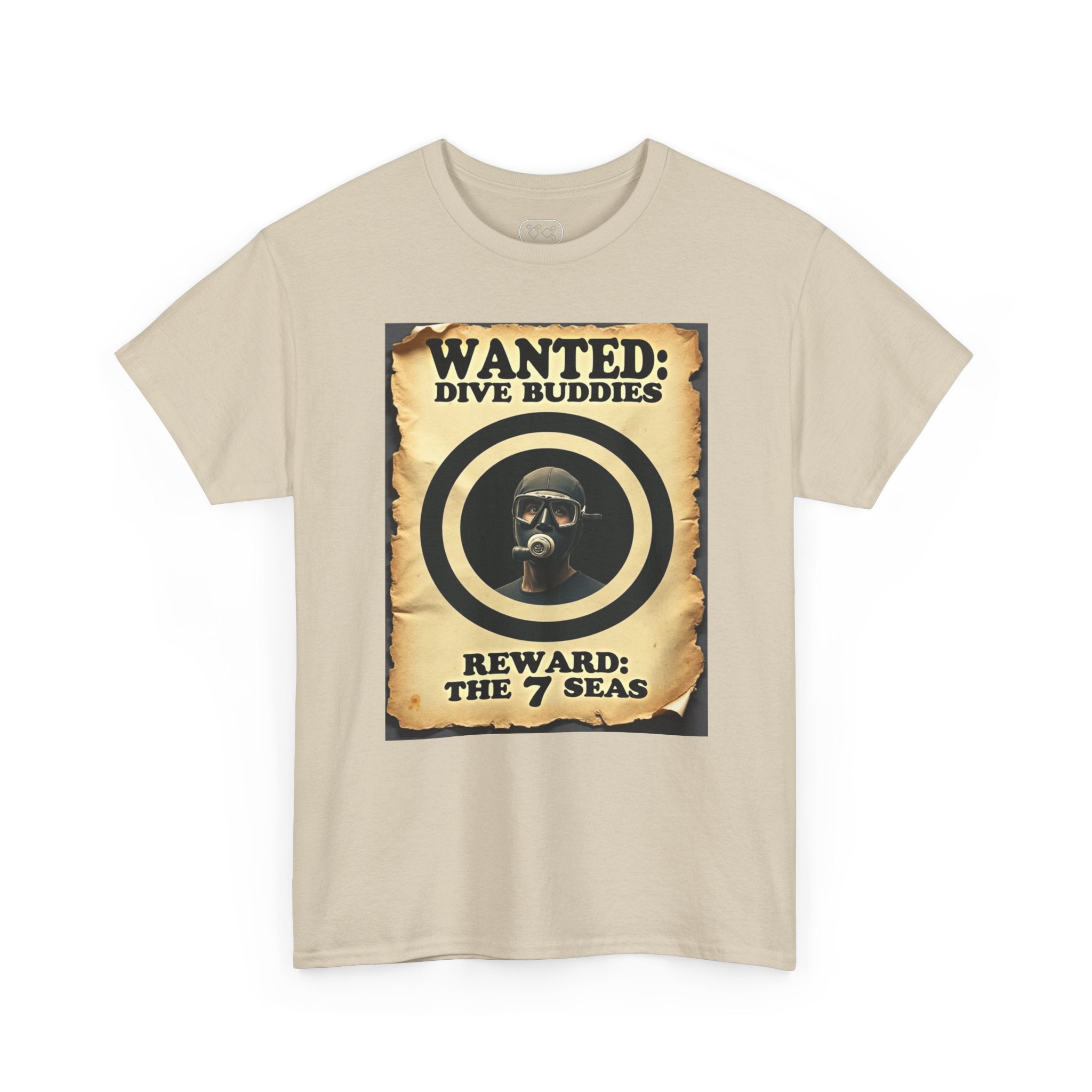 Wanted: Dive Buddies T-Shirt — Vintage Scuba Poster Tee