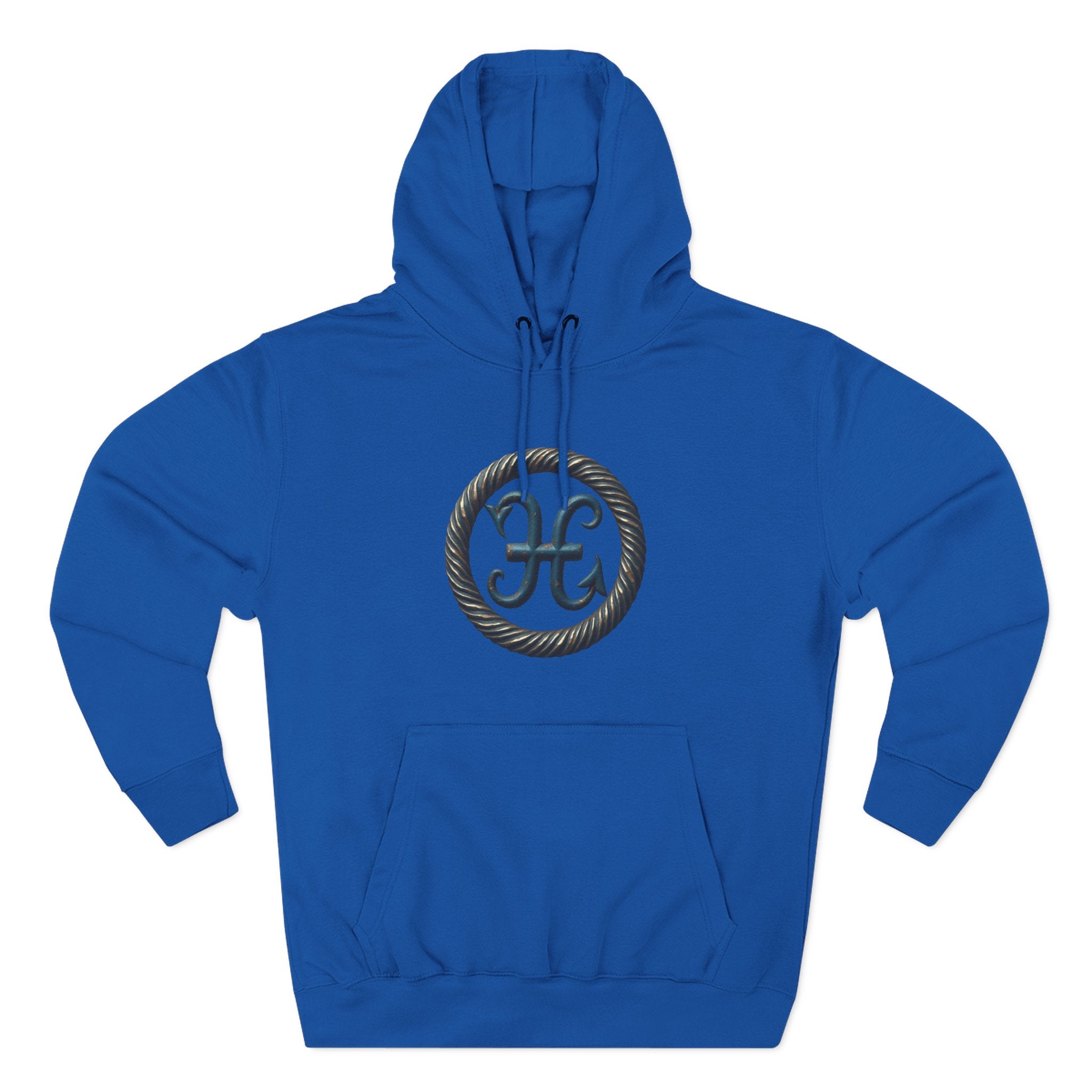 Hoodie — Nautical Rope Aquarius Pullover