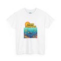 Good Morning Ocean Tee — Retro Sunrise Scuba Diver Graphic T-Shirt