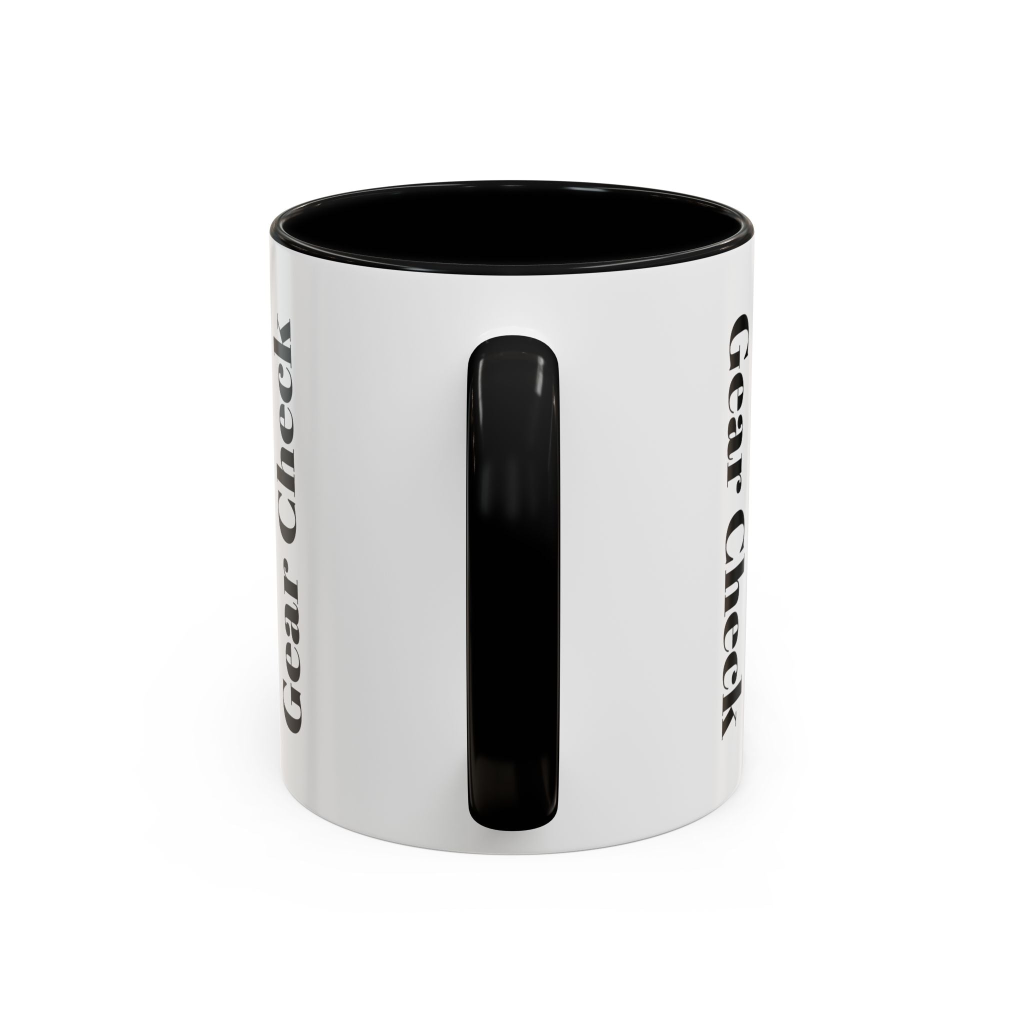 Hockey 'Gear Check' Accent Coffee Mug — Funny Hockey Player Illustration (11/15oz)