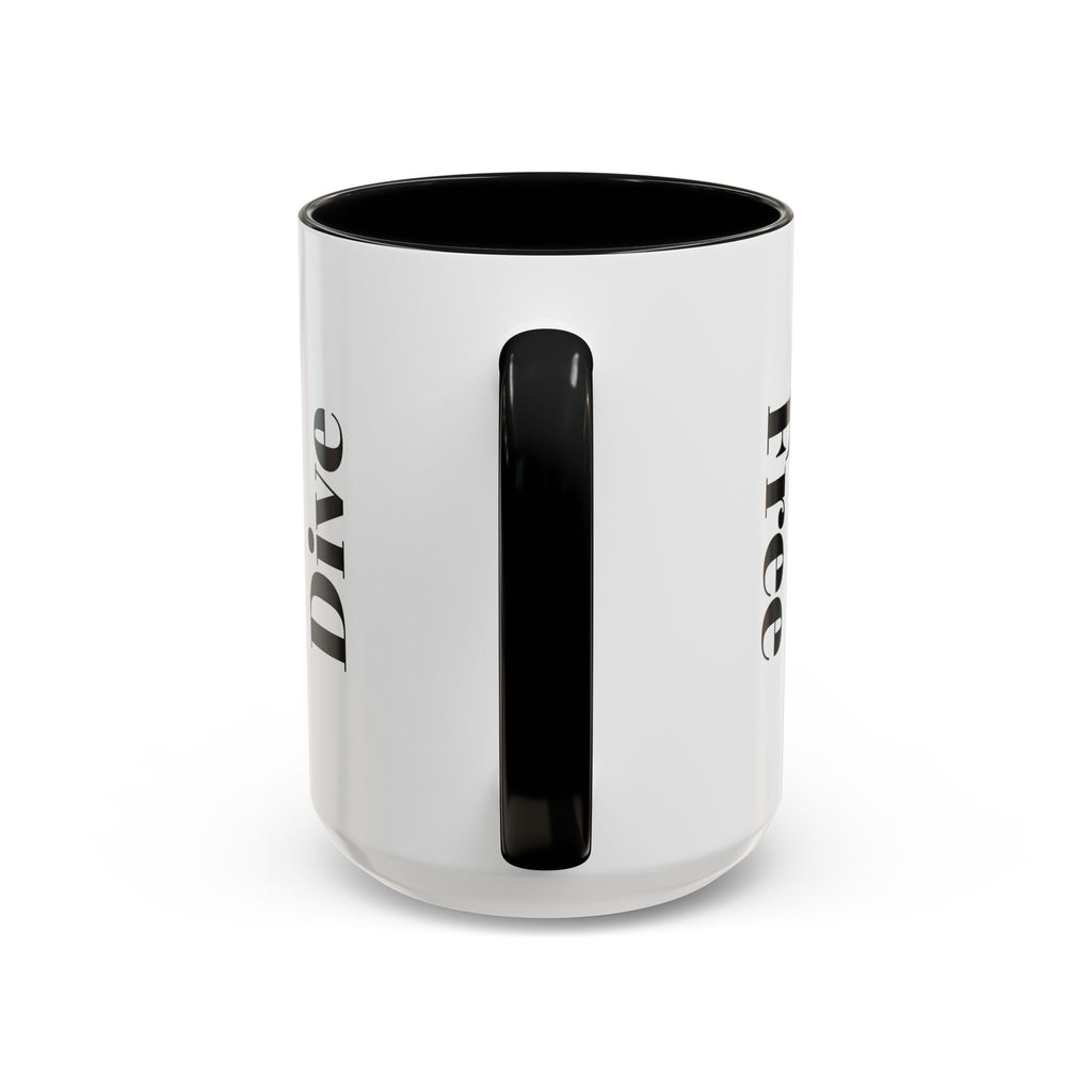 Free Divers Photo Accent Coffee Mug – Scenic Sea Diving Crew 11oz/15oz