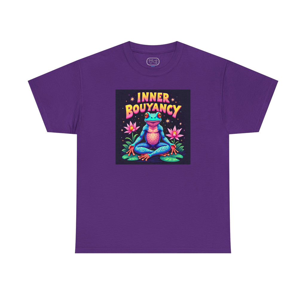 Meditating Frog T-Shirt — 'Good Buoyancy' Zen Frog Tee