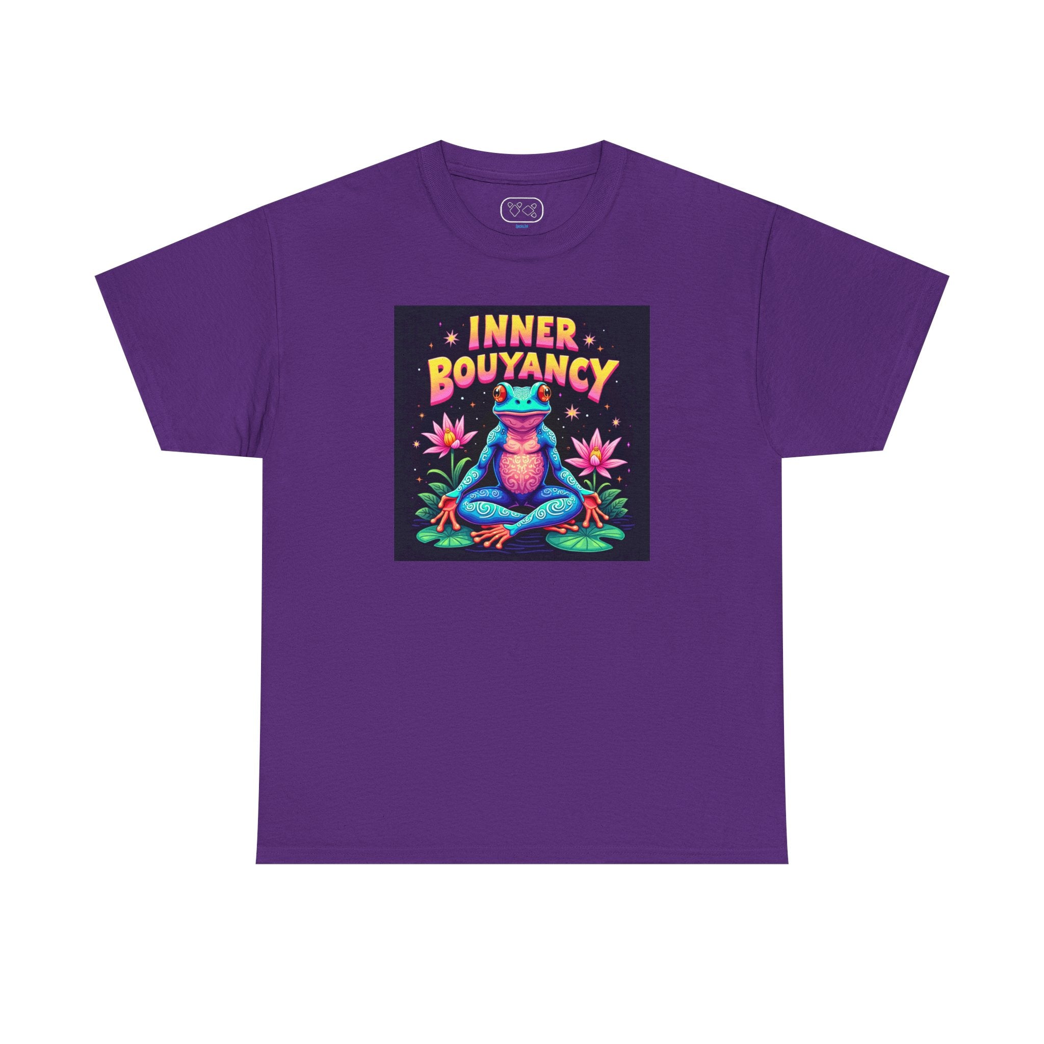 Meditating Frog T-Shirt — 'Good Buoyancy' Zen Frog Tee