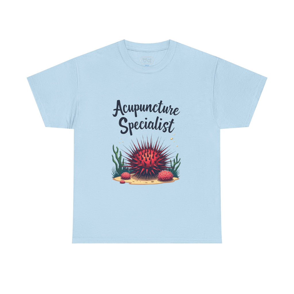 Acupuncture Specialist T-Shirt – Funny Sea Urchin Design for Acupuncturists & Clinic Staff